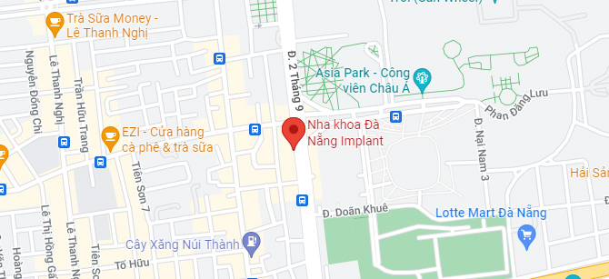 Google Map Nha khoa Đà Nẵng Implant