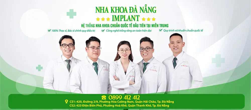 Nha Khoa Đà Nẵng Implant là hệ thống nha khoa chuẩn quốc tế đầu tiên tại miền Trung