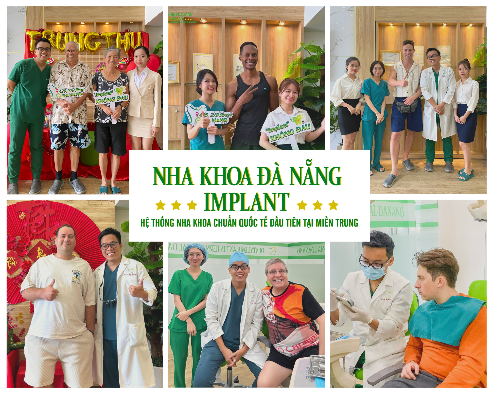 Foreign customers at Da Nang Implant Dental Clinic