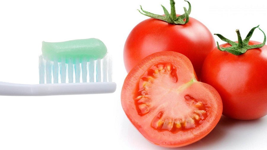 Làm trắng răng bằng cà chua có hiệu quả không?
