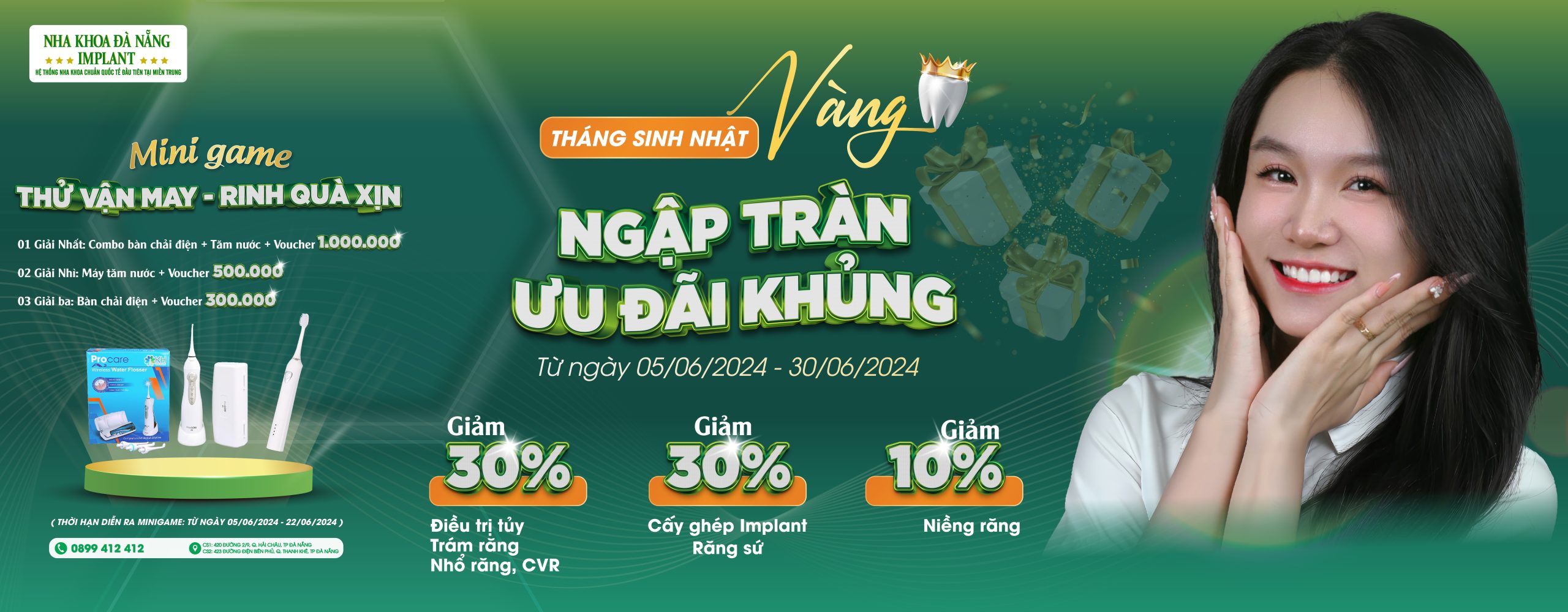 Tháng sinh nhật vàng - Ngập tràn ưu đãi khủng