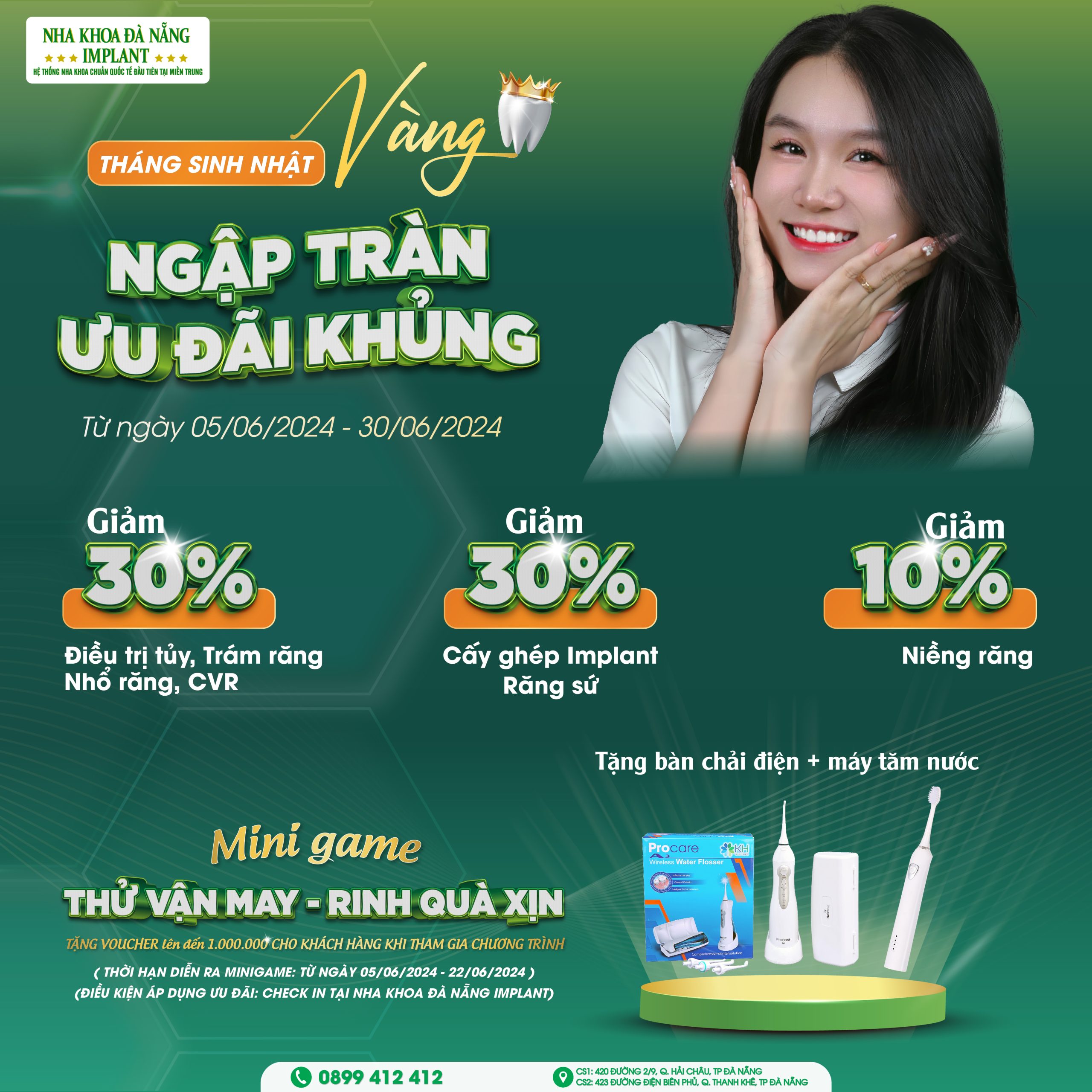 Tháng sinh nhật vàng - Ngập tràn ưu đãi khủng