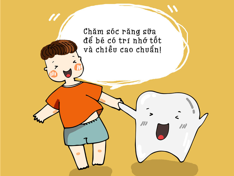 Răng sữa ở trẻ em và cách chăm sóc răng cho trẻ đúng cách