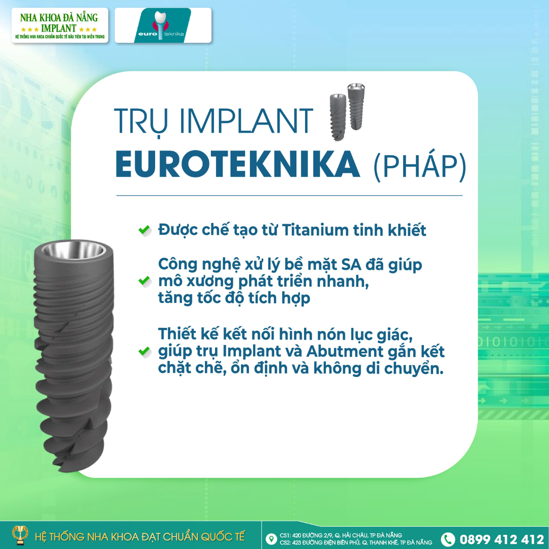 Trụ Implant Euroteknika