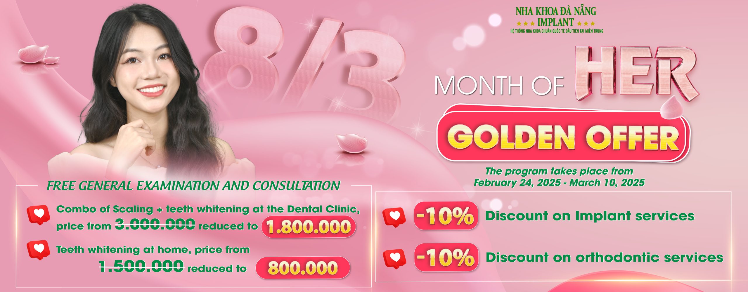 HER MONTH - GOLDEN PROMOTION