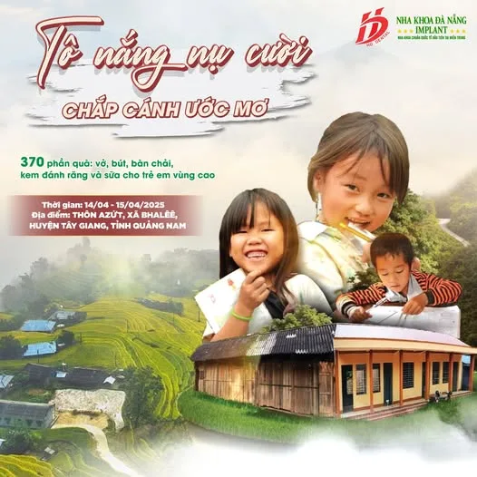 Charity in Tay Giang – Quang Nam by Da Nang Implant Dental Clinic