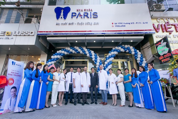 Đội ngũ bác sĩ tại Nha Khoa Paris