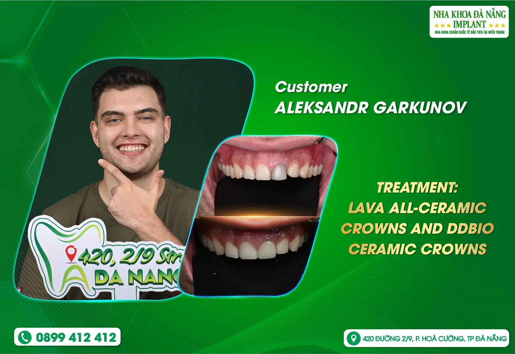 Private treatment space, dedicated doctors, and international-standard services