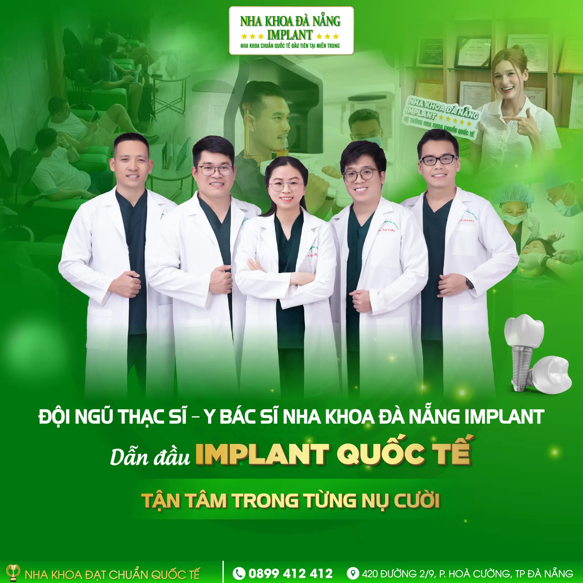 5 Đặc tính của dòng trụ Implant Nobel Biocare - Giải pháp phục hình răng được đông đảo khách hàng lựa chọn 16 Đội ngũ Thạc sĩ - Bác sĩ tại Nha Khoa Đà Nẵng Implant