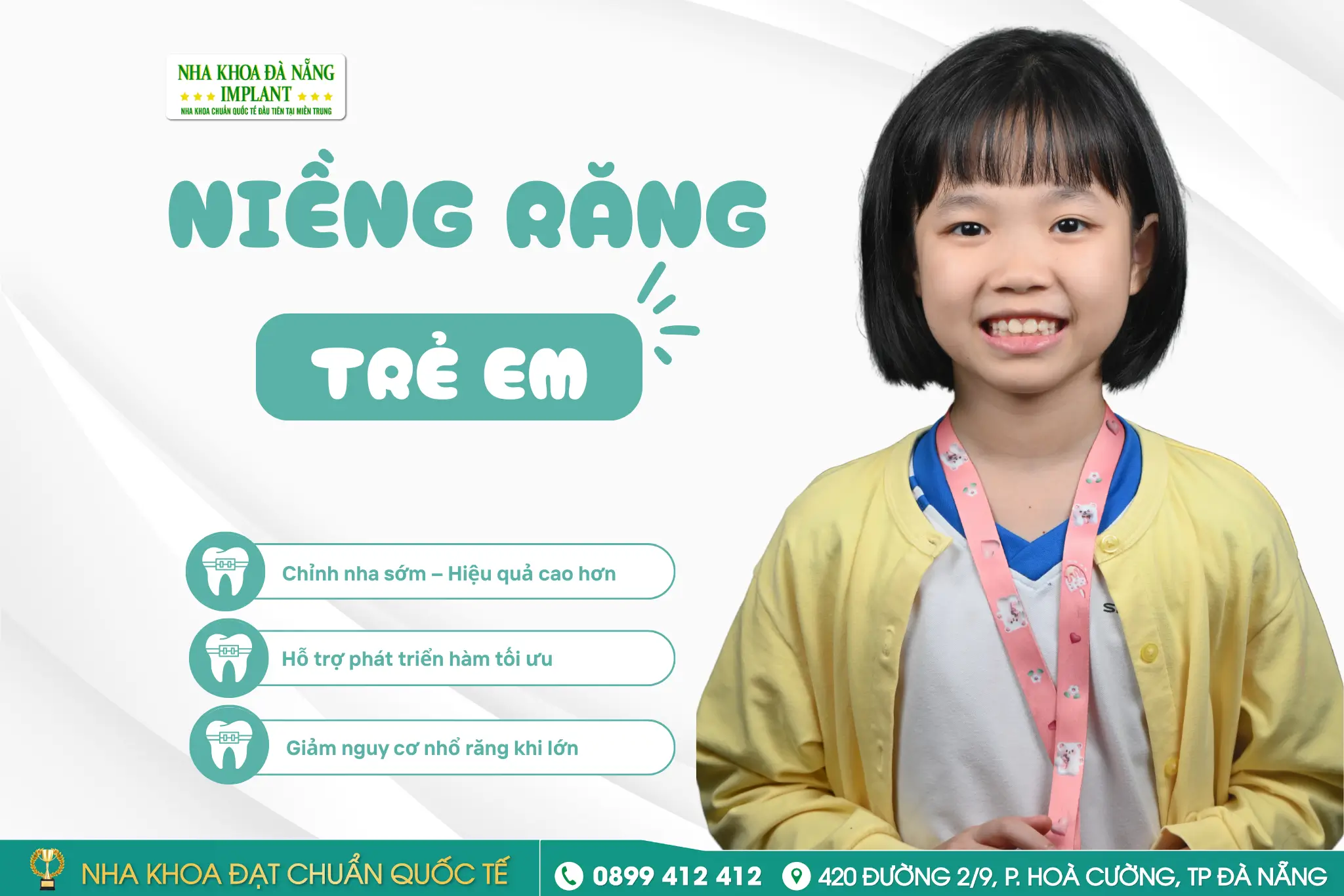 Những lợi ích khi niềng răng sớm cho trẻ