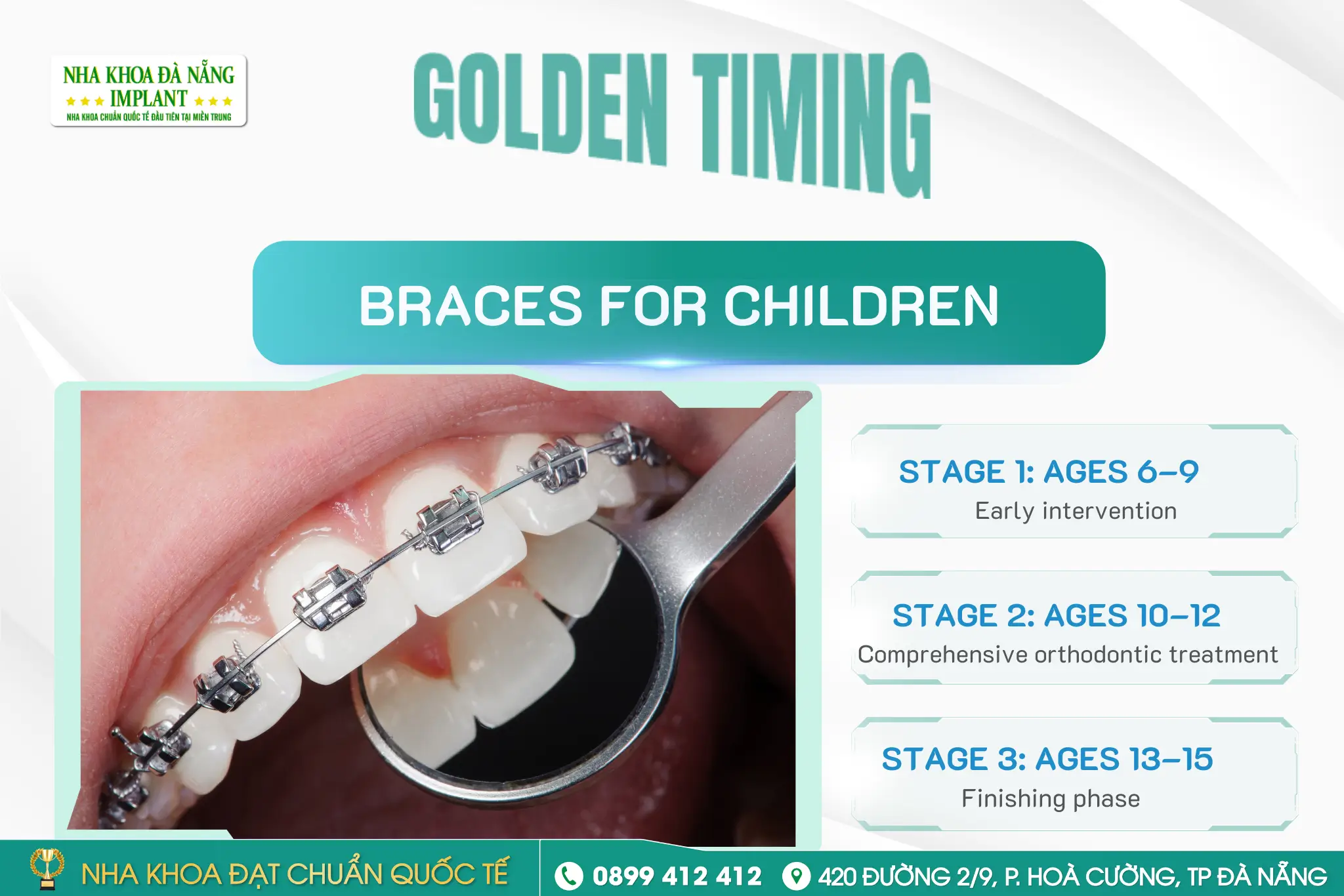 When should children get braces?