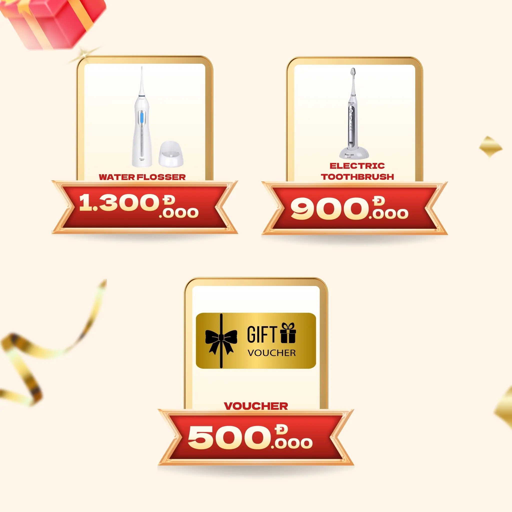 Prizes for Winning Customers