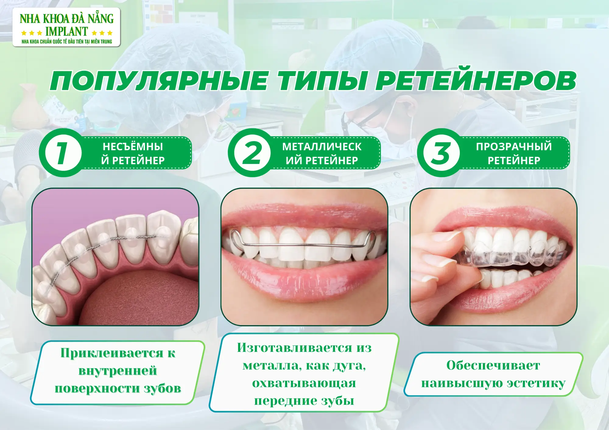 Выбор подходящего ретейнера