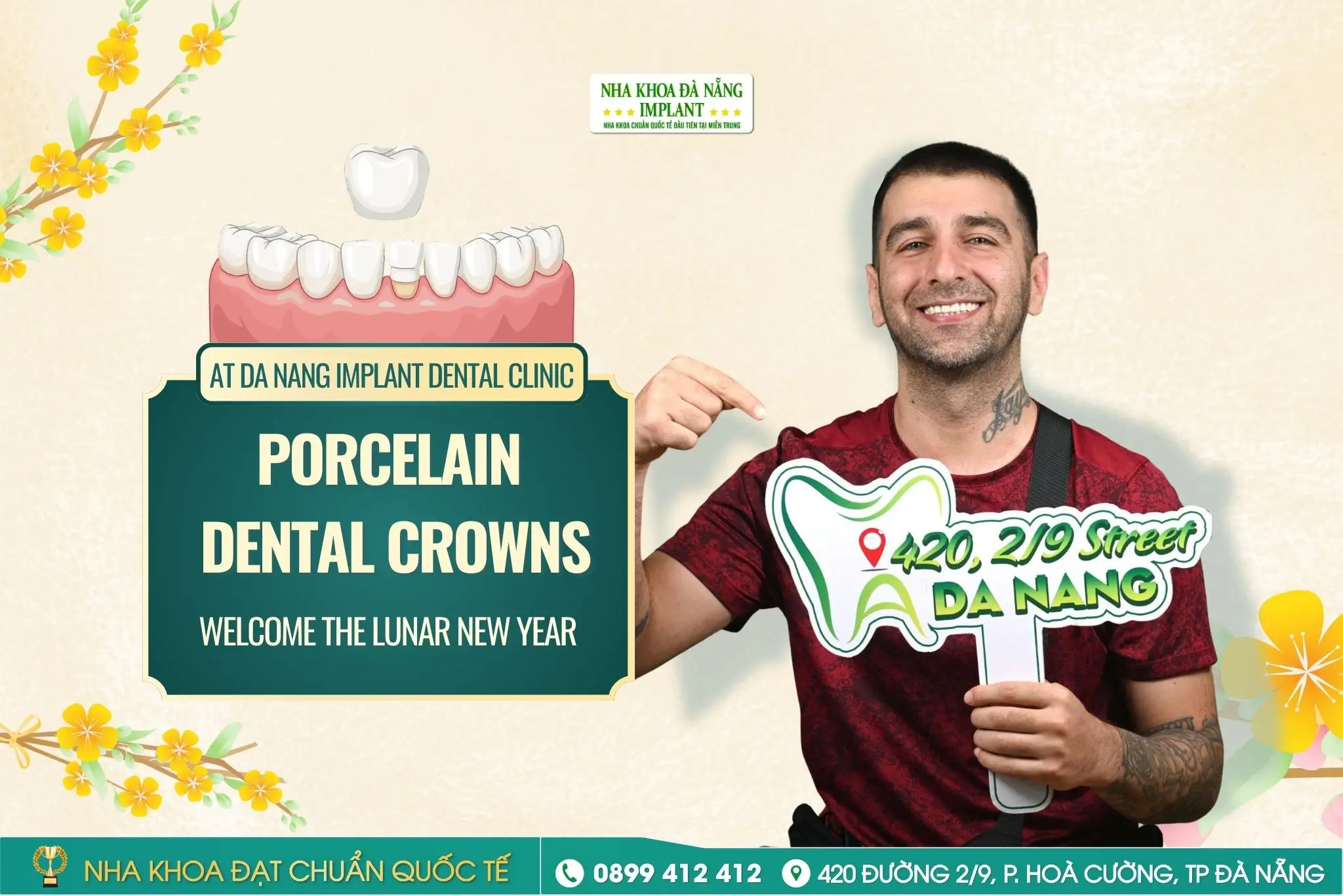 Can You Get Porcelain Dental Crowns in Time for Tet? Dentist’s Answer – Da Nang Implant Dental Clinic