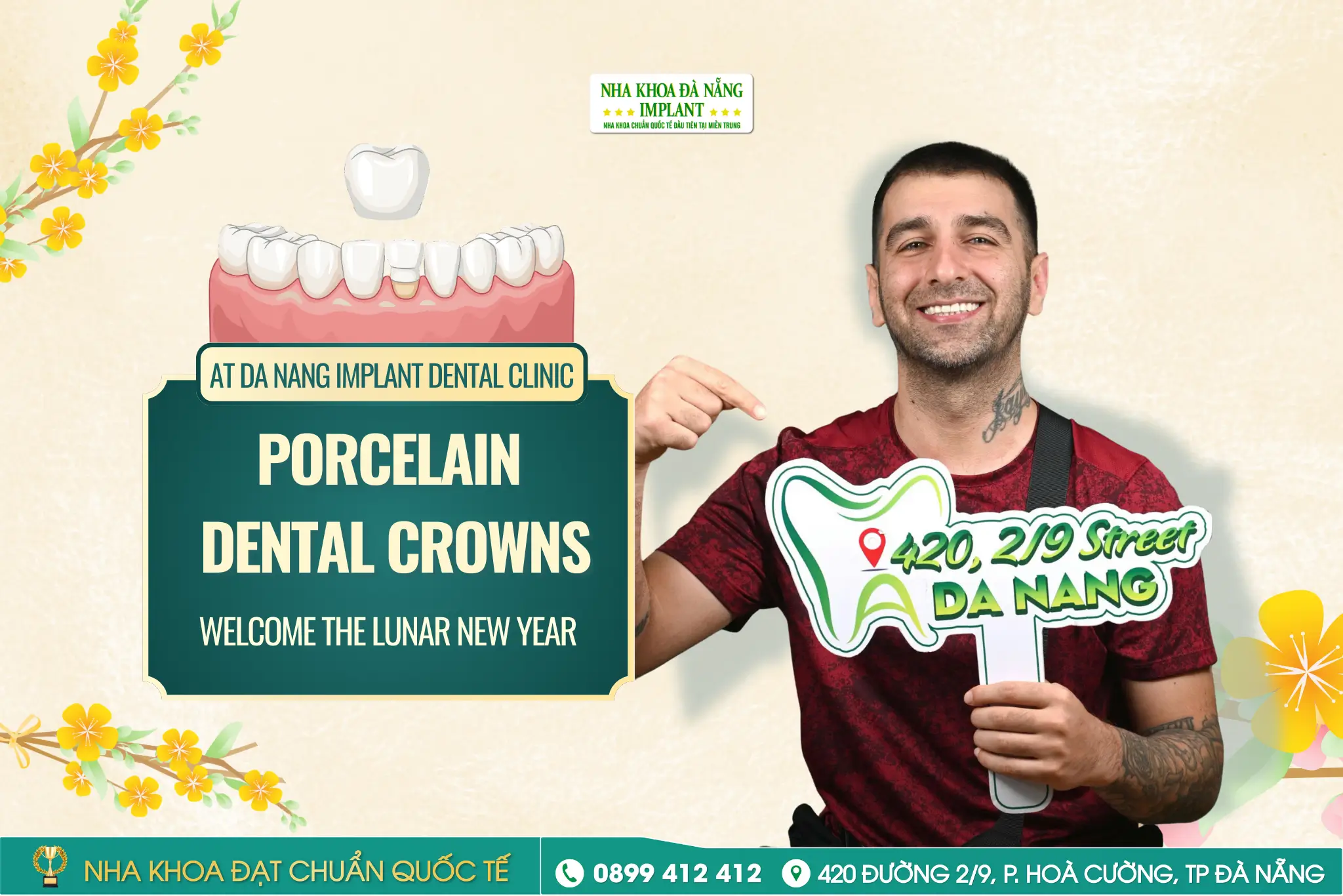 Can You Get Porcelain Dental Crowns in Time for Tet? Dentist’s Answer – Da Nang Implant Dental Clinic