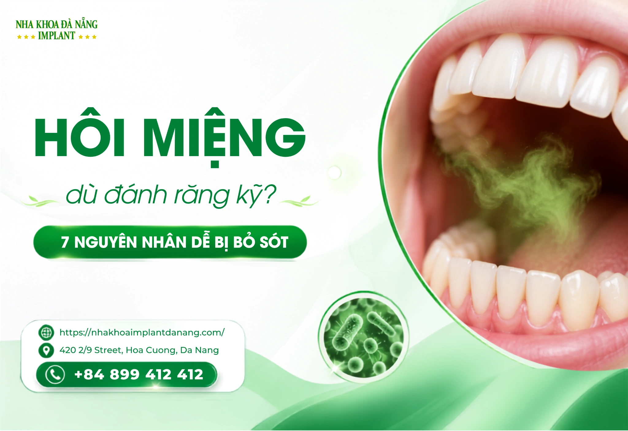 Hôi Miệng Dù Đánh Răng Kỹ: 7 Nguyên Nhân Thường Bị Bỏ Sót