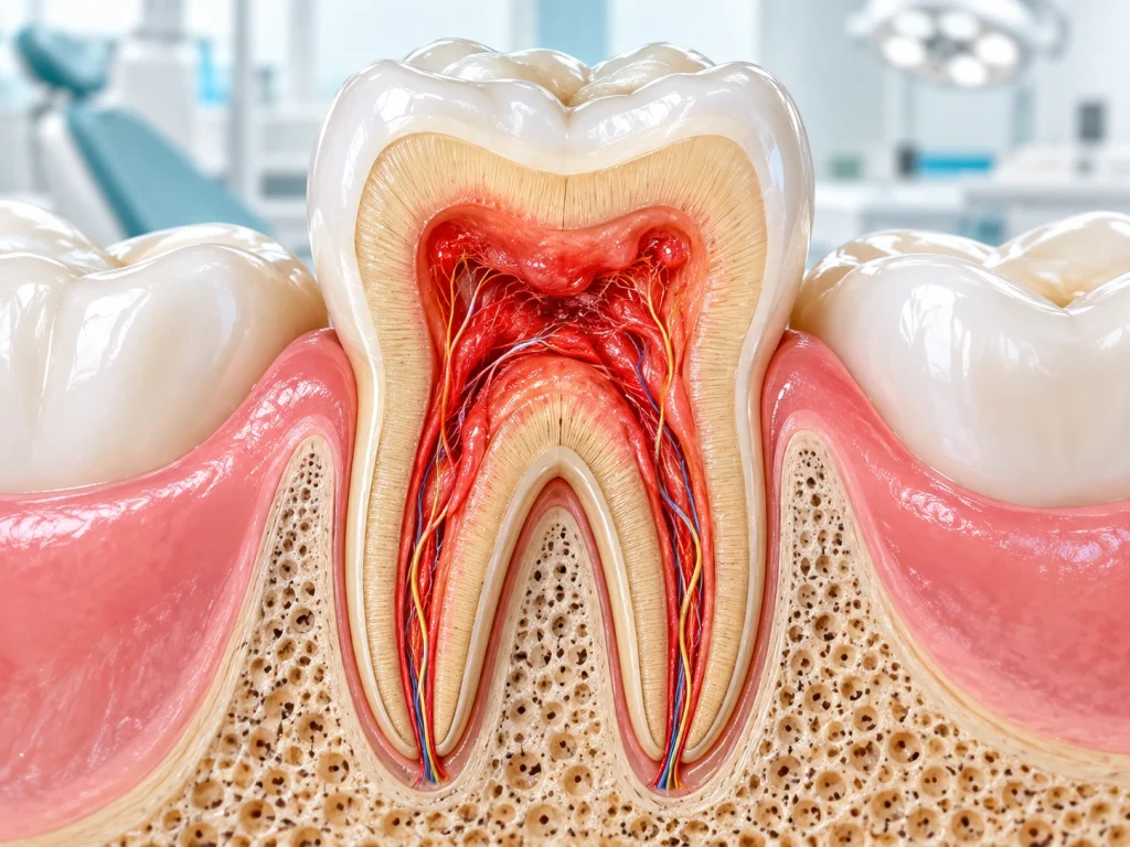 Tủy bị viêm hoặc nhiễm trùng nhưng răng vẫn có thể phục hồi