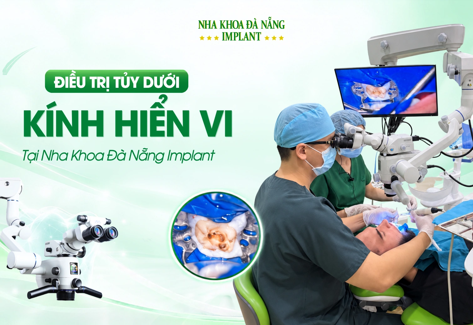 Điều Trị Tủy Dưới Kính Hiển Vi Tại Đà Nẵng Khác Gì So Với Cách Thông Thường?
