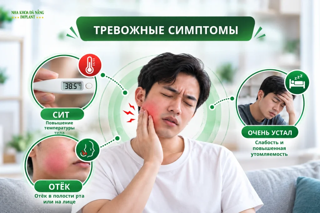 Признаки, при которых необходимо обратиться к стоматологу